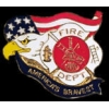 AMERICAS BRAVEST FIRE DEPARTMENT PIN